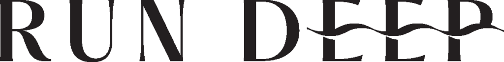 RunDeep Logo Black